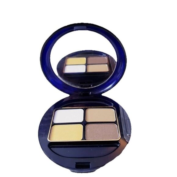 ESTEE LAUDER Two-In-One Eyeshadow Quad Wet/Dry Formula 02 SPLASH .16 oz 4.8g NEW - Picture 2 of 5